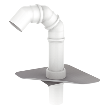 Prostup pro kabely s integrovanou PVC manžetou Prostup pro kabely s integrovanou PVC manžetou