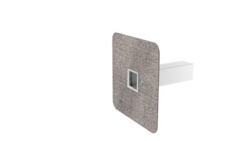 Pojistný přepad hranatý s integrovanou bitumenovou manžetou Pojistný přepad hranatý s integrovanou bitumenovou manžetou
