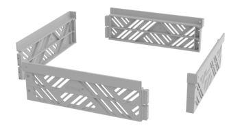 Šachta pro zelené střechy – výškový nástavec 100 mm Šachta pro zelené střechy – výškový nástavec 100 mm